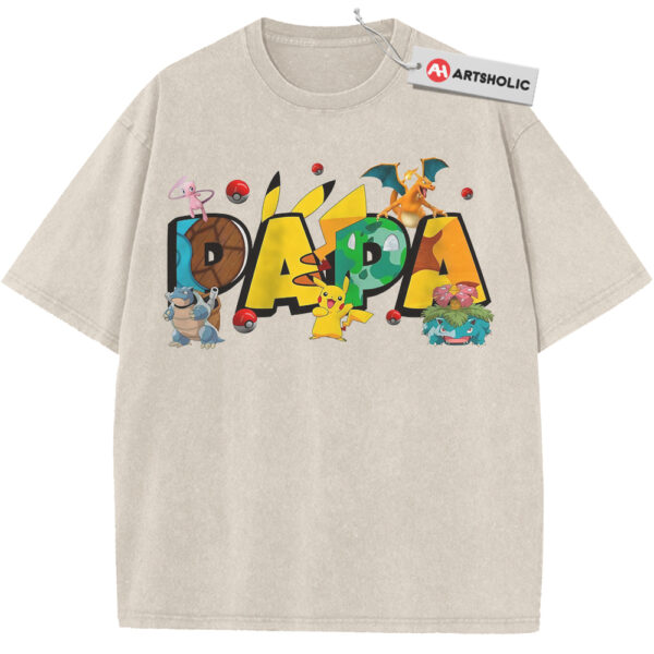 Pokemon Shirt, Father's Day Shirt, Anime Shirt, Vintage T-Shirt