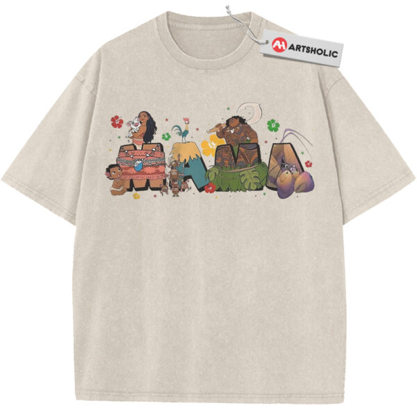 Moana Shirt, Mother's Day Shirt, Animated Shirt, Vintage T-Shirt