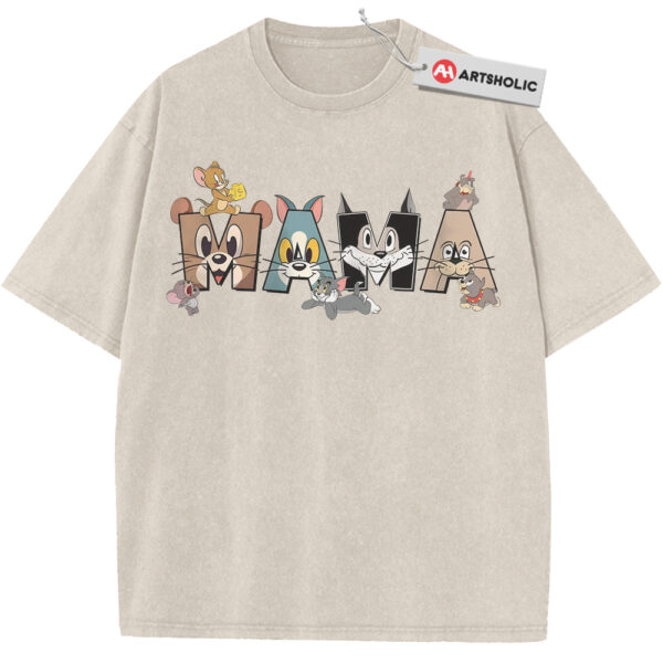 Tom and Jerry Shirt, Mother's Day Shirt, Animated Shirt, Vintage T-Shirt