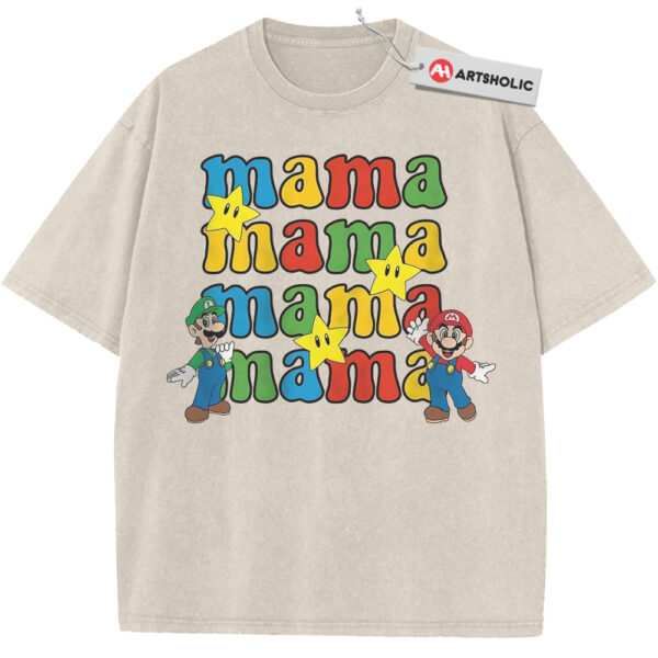 Super Mario Shirt, Mother's Day Shirt, Game Shirt, Vintage Tee