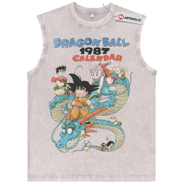 Dragon Ball Tank Top, Christmas Tank Top, Anime Tank Top, Vintage Tank Top