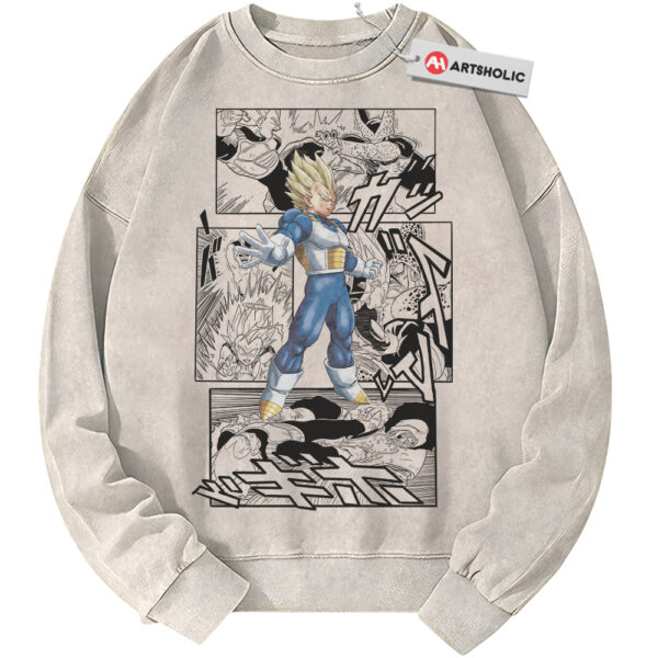 Vegeta Sweatshirt, Dragon Ball Sweatshirt, Anime Sweatshirt, Vintage Sweater