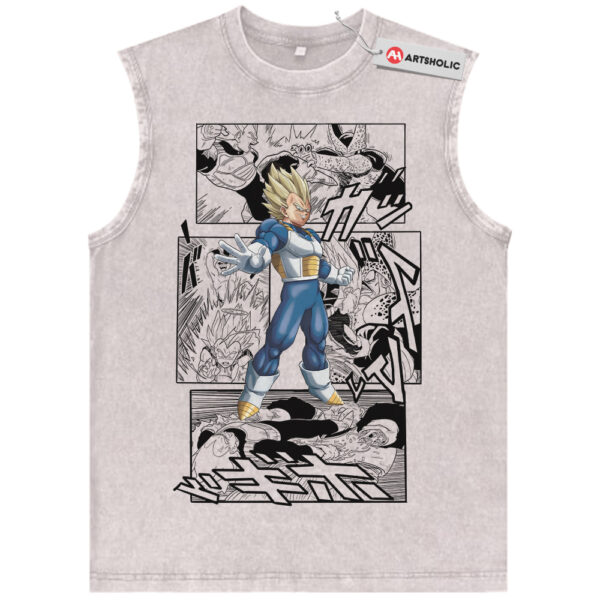 Vegeta Tank Top, Dragon Ball Tank Top, Anime Tank Top, Vintage Tank Top