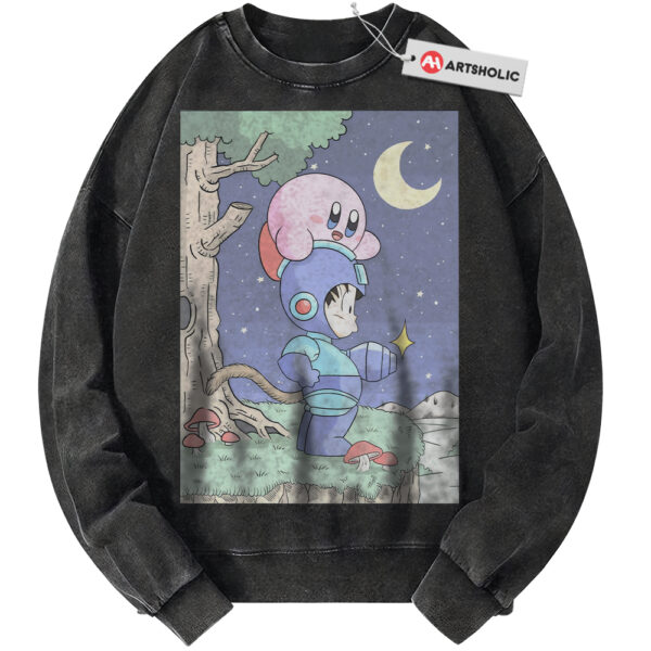 Son Goku Sweatshirt, Kirby Sweatshirt, Dragon Ball Sweatshirt, Anime Sweatshirt, Vintage Sweater