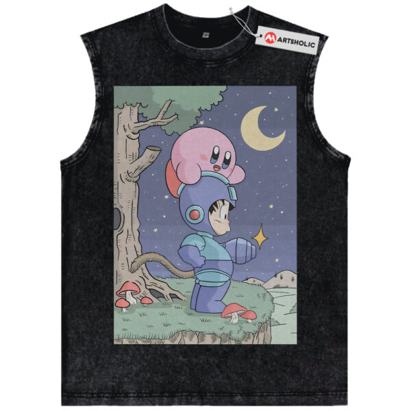 Son Goku Tank Top, Kirby Tank Top, Dragon Ball Tank Top, Anime Tank Top, Vintage Tank Top