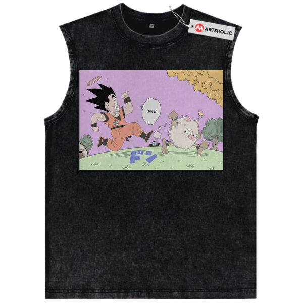 Son Goku Tank Top, Primeape Tank Top, Dragon Ball Tank Top, Pokemon Tank Top, Anime Tank Top, Vintage Tank Top