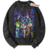 Shadow Dragons Sweatshirt, Dragon Ball Sweatshirt, Anime Sweatshirt, Vintage Sweater