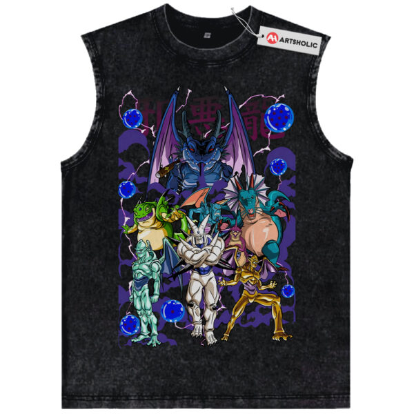 Shadow Dragons Tank Top, Dragon Ball Tank Top, Anime Tank Top, Vintage Tank Top