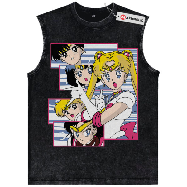 Sailor Moon Tank Top, Anime Tank Top, Vintage Tank Top