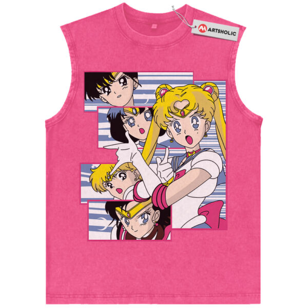 Sailor Moon Tank Top, Anime Tank Top, Vintage Tank Top