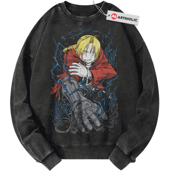 Edward Elric Sweatshirt, Fullmetal Alchemist Sweatshirt, Anime Sweatshirt, Vintage Sweater