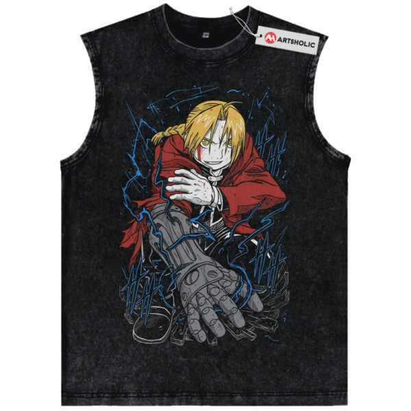 Edward Elric Tank Top, Fullmetal Alchemist Tank Top, Anime Tank Top, Vintage Tank Top