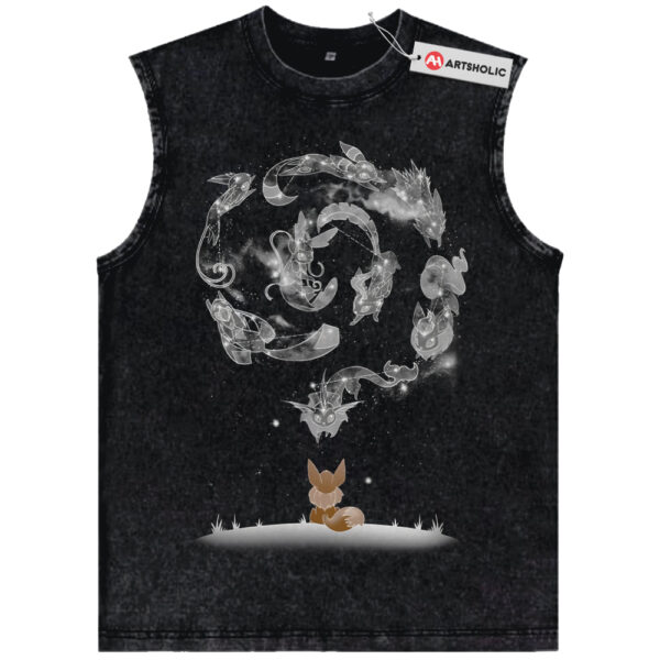 Eevee Evolutions Tank Top, Pokemon Tank Top, PKM Tank Top, Anime Tank Top, Vintage Tank Top