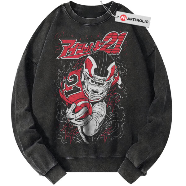 Sena Kobayakawa Sweatshirt, Eyeshield 21 Sweatshirt, Anime Sweatshirt, Vintage Sweater