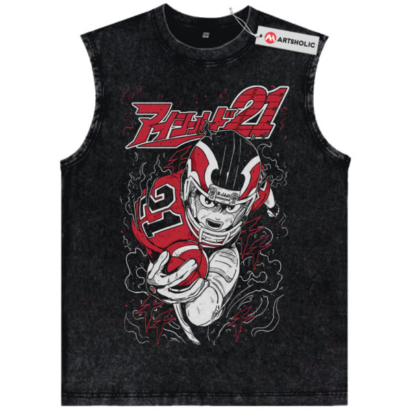 Sena Kobayakawa Tank Top, Eyeshield 21 Tank Top, Anime Tank Top, Vintage Tank Top