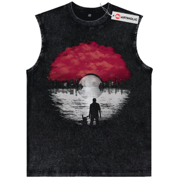 Pokemon Tank Top, PKM Tank Top, Anime Tank Top, Vintage Tank Top