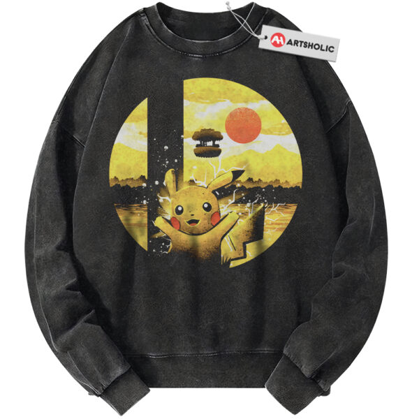 Pikachu Sweatshirt, Pokemon Sweatshirt, PKM Sweatshirt, Anime Sweatshirt, Vintage Sweater