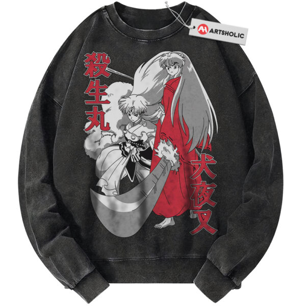 Sesshomaru Sweatshirt, Inuyasha Sweatshirt, Anime Sweatshirt, Vintage Sweater