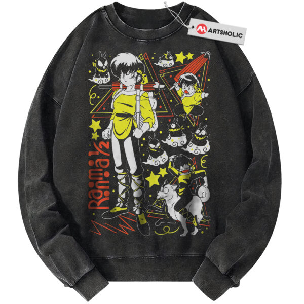 Ranma Saotome Sweatshirt, Ranma 1/2 Sweatshirt, Anime Sweatshirt, Vintage Sweater