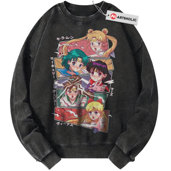 Sailor Moon Sweatshirt, Anime Sweatshirt, Vintage Sweater
