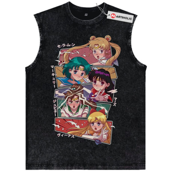 Sailor Moon Tank Top, Anime Tank Top, Vintage Tank Top