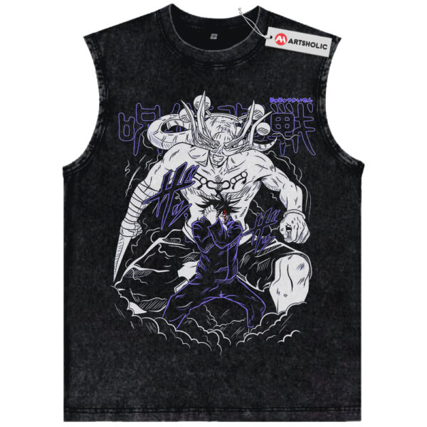 Megumi Fushiguro Shirt, Mahoraga Shirt, Jujutsu Kaisen Shirt, Anime Shirt, Vintage T-Shirt