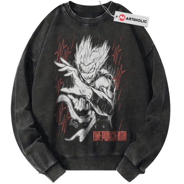 Garou Sweatshirt, One Punch Man Sweatshirt, Anime Sweatshirt, Vintage Sweater