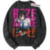 Reze Sweatshirt, Bomb Girl Sweatshirt, Bomb Devil Sweatshirt, Chainsaw Man Sweatshirt, Anime Sweatshirt, Vintage Sweater