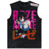 Reze Tank Top, Bomb Girl Tank Top, Bomb Devil Tank Top, Chainsaw Man Tank Top, Anime Tank Top, Vintage Tank Top