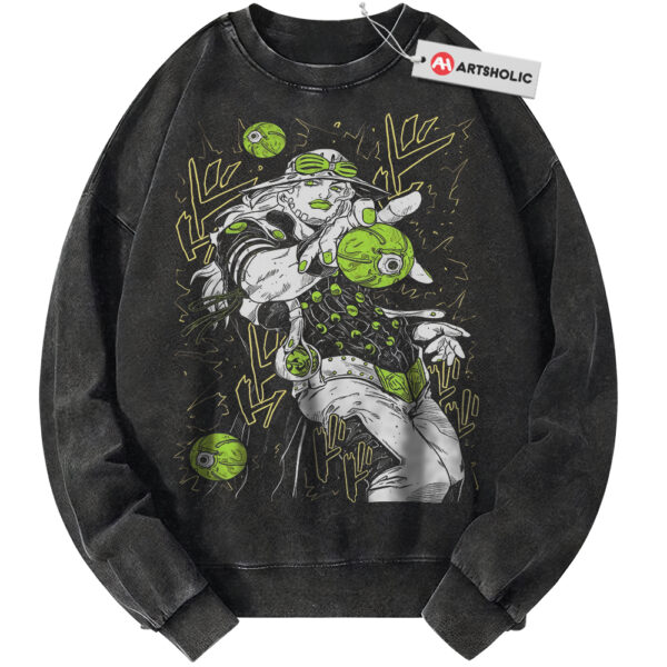 Gyro Zeppeli Sweatshirt, JoJo's Bizarre Adventure Sweatshirt, Anime Sweatshirt, Vintage Sweater