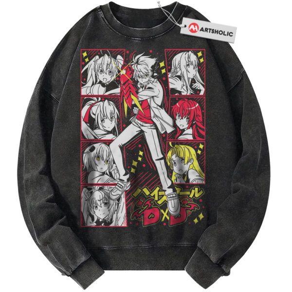 High School DxD Sweatshirt, Anime Sweatshirt, Vintage Sweater