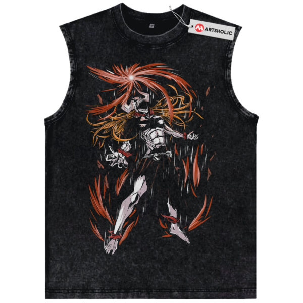 Ichigo Kurosaki Tank Top, Bleach Tank Top, Anime Tank Top, Vintage Tank Top