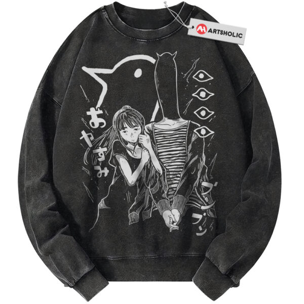 Aiko Tanaka Sweatshirt, Punpun Onodera Sweatshirt, Goodnight Punpun Sweatshirt, Anime Sweatshirt, Vintage Sweater