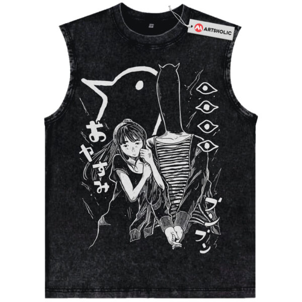 Aiko Tanaka Tank Top, Punpun Onodera Tank Top, Goodnight Punpun Tank Top, Anime Tank Top, Vintage Tank Top