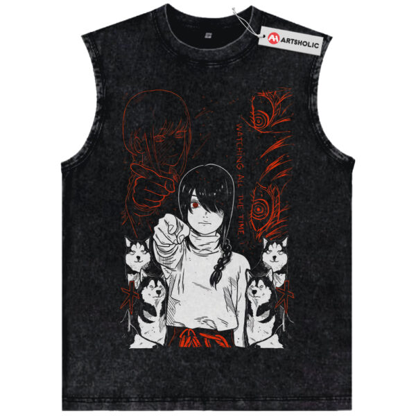 Nayuta Tank Top, Chainsaw Man Tank Top, Anime Tank Top, Vintage Tank Top