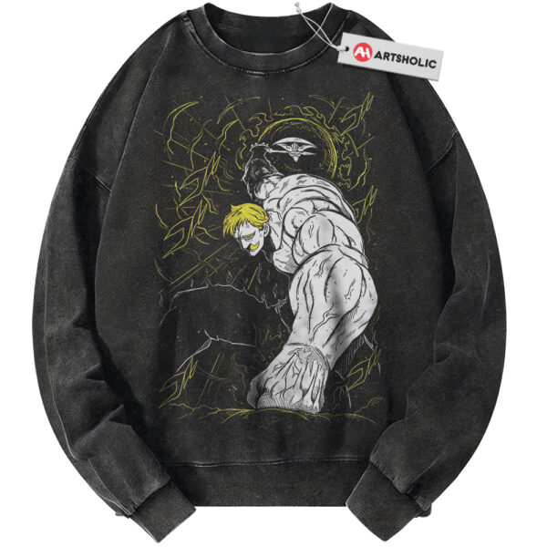 Escanor Sweatshirt, Seven Deadly Sins Sweatshirt, Anime Sweatshirt, Vintage Sweater