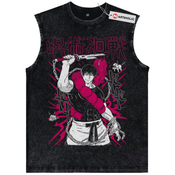 Toji Fushiguro Tank Top, Jujutsu Kaisen Tank Top, Anime Tank Top, Vintage Tank Top