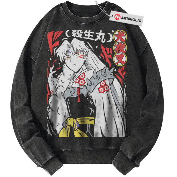 Sesshomaru Sweatshirt, Inuyasha Sweatshirt, Anime Sweatshirt, Vintage Sweater