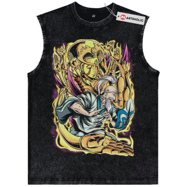 Isaac Netero Tank Top, Hunter x Hunter Tank Top, HxH Tank Top, Anime Tank Top, Vintage Tank Top