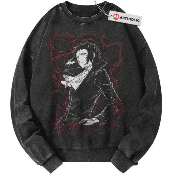 Ryunosuke Akutagawa Sweatshirt, Bungo Stray Dogs Sweatshirt, Anime Sweatshirt, Vintage Sweater