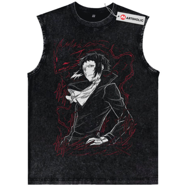 Ryunosuke Akutagawa Tank Top, Bungo Stray Dogs Tank Top, Anime Tank Top, Vintage Tank Top