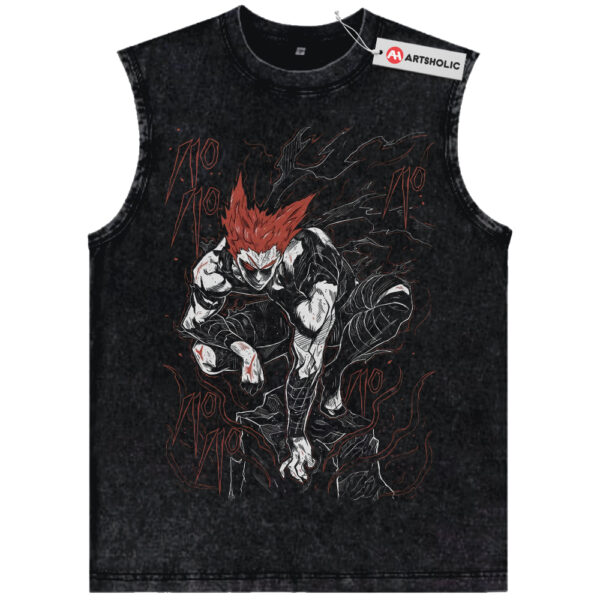 Garou Tank Top, One Punch Man Tank Top, Anime Tank Top, Vintage Tank Top