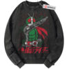 Kamen Rider Sweatshirt, Anime Sweatshirt, Vintage Sweater