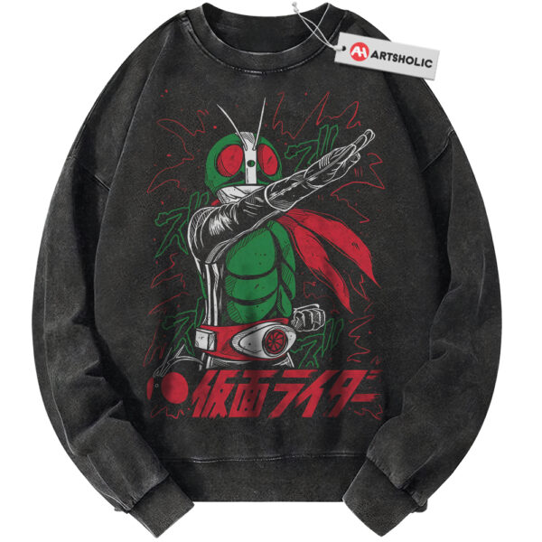 Kamen Rider Sweatshirt, Anime Sweatshirt, Vintage Sweater