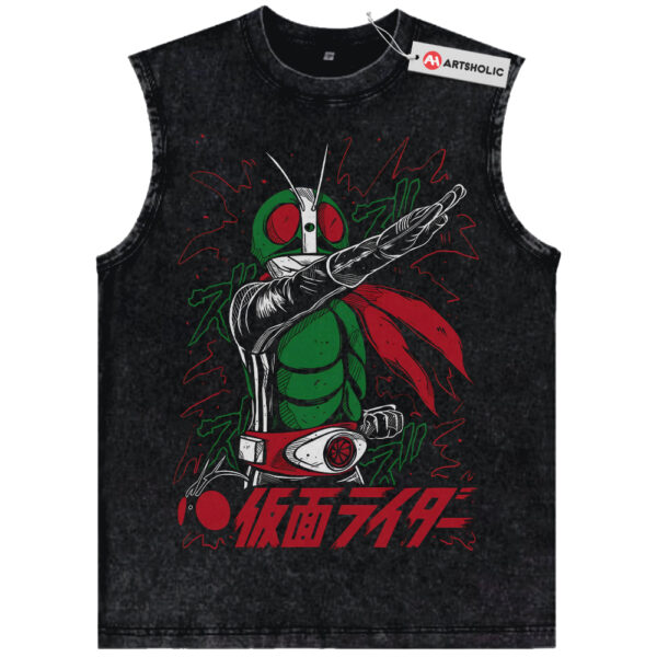 Kamen Rider Tank Top, Anime Tank Top, Vintage Tank Top