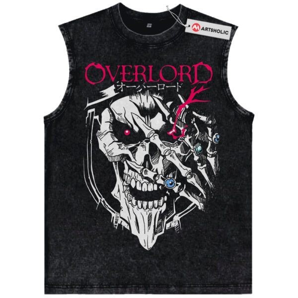 Ainz Ooal Gown Tank Top, Momonga Tank Top, Overlord Tank Top, Anime Tank Top, Vintage Tank Top