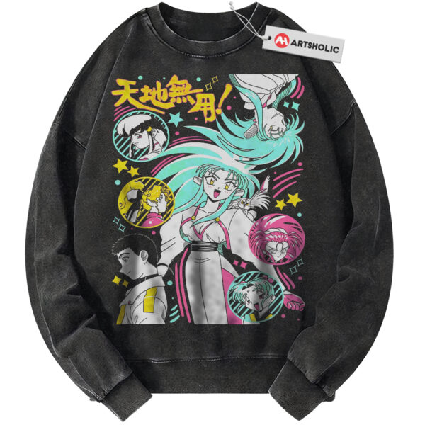 Ryoko Hakubi Sweatshirt, Tenchi Muyo! Sweatshirt, Anime Sweatshirt, Vintage Sweater