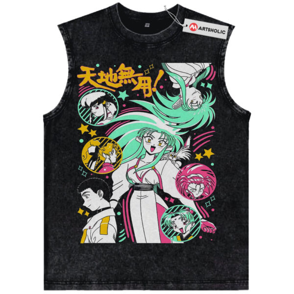 Ryoko Hakubi Tank Top, Tenchi Muyo! Tank Top, Anime Tank Top, Vintage Tank Top