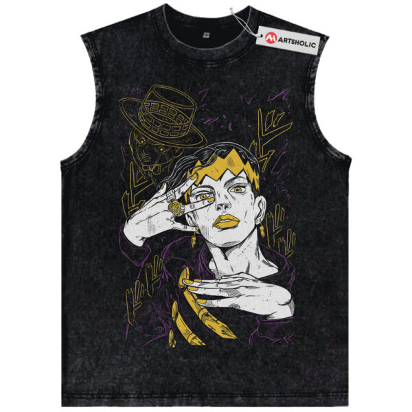 Rohan Kishibe Tank Top, JoJo's Bizarre Adventure Tank Top, Anime Tank Top, Vintage Tank Top