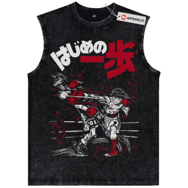 Ippo Makunouchi Tank Top, Hajime no Ippo Tank Top, Anime Tank Top, Vintage Tank Top